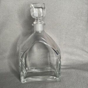 Luigi Bormioli Cellini Light & Music‎ Crystal Decanter With Lid/Stopper Italy